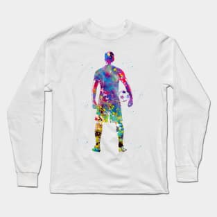 Soccer Player Long Sleeve T-Shirt